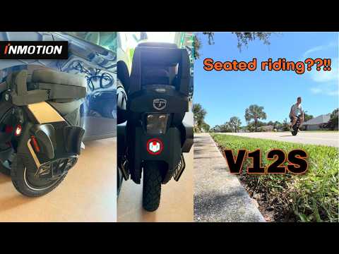 Inmotion V12S seat install and testing! - I never thought this would happen