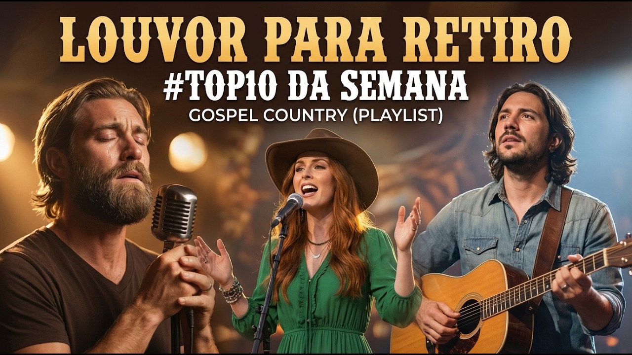 Gospel Country Para Louvar em Retiro | Playlist TOP 10