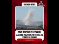 Israel Strikes Hezbollah Targets After Ceasefire Violations, Defending Northern Communities