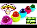 DIY  EOS you CAN EAT! WARHEADS EXTREME SOUR Candy Treat!! Super Sour, Satisfying EDIBLE Candy!!