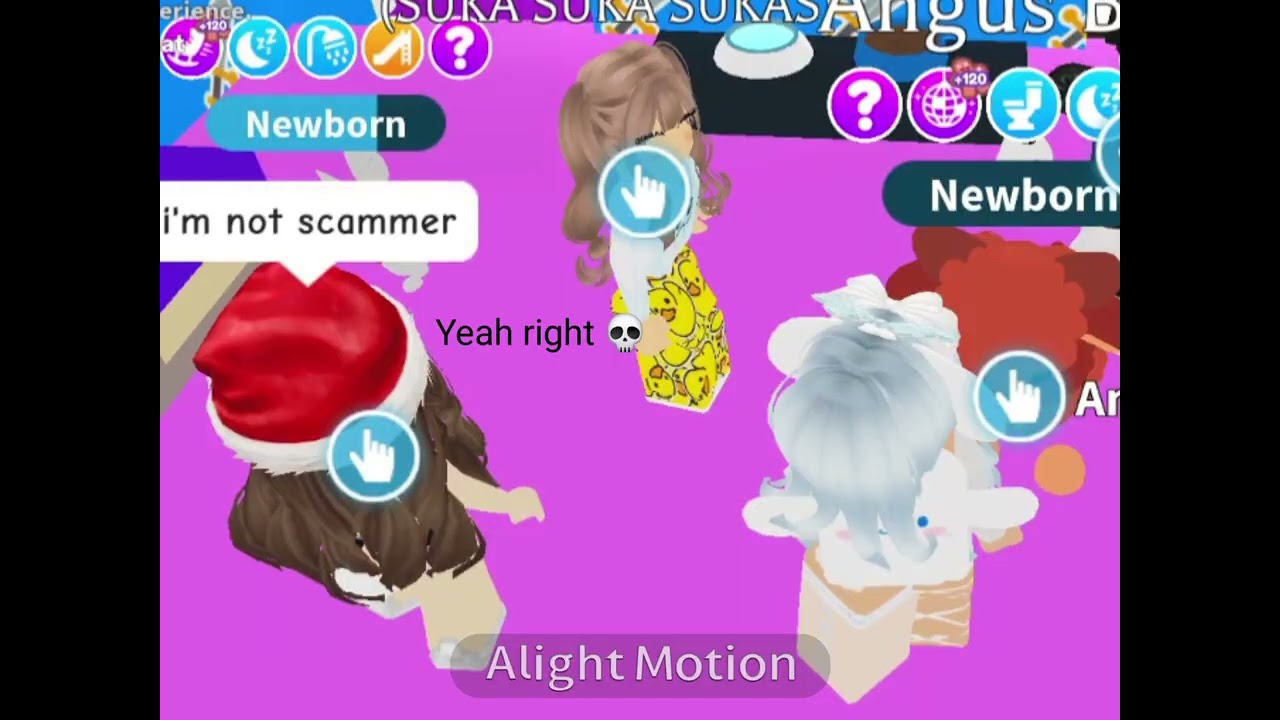 I caught a scammer in Adopt me... Report and spread awareness! 