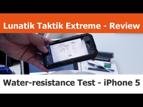 Lunatik Taktik Extreme Case - Water Resistance Test - iPhone Cases