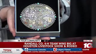 Randall County 4-H team brings home gold from the Houston Livestock Show & Rodeo