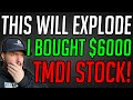 I JUST BOUGHT THIS HIDDEN GEM PENNY STOCK! TMDI STOCK ANALYSIS!