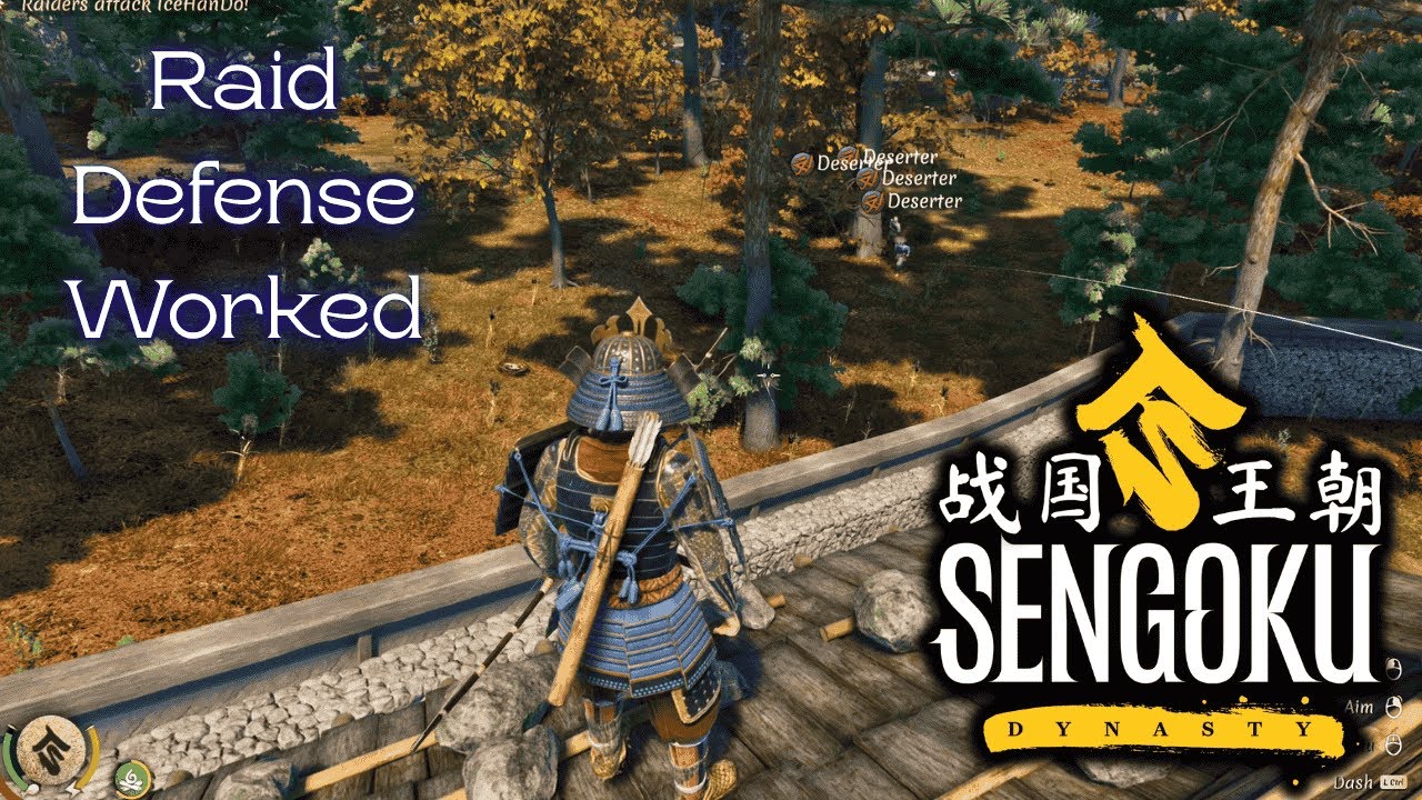 Защита от рейдов сработала. | Геймплей Sengoku Dynasty, эпизод 56, 2025