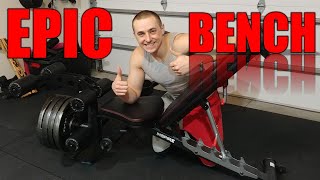 BEST HOME GYM WEIGHT BENCH - Inspire Fitness SCS FT2 Adjustable Weight Bench Garage Gym screenshot 1