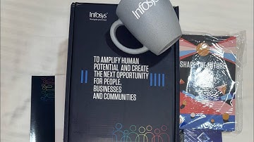 Infosys welcome kit unboxing👀