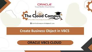 Create Business Object in VBCS | Insert data into business object in VBCS | VBCS tutorial