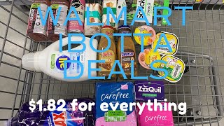 WALMART EXTREME IBOTTA DEALS|. TONS OF FREEBIES AND MONEYMAKERS DEALS