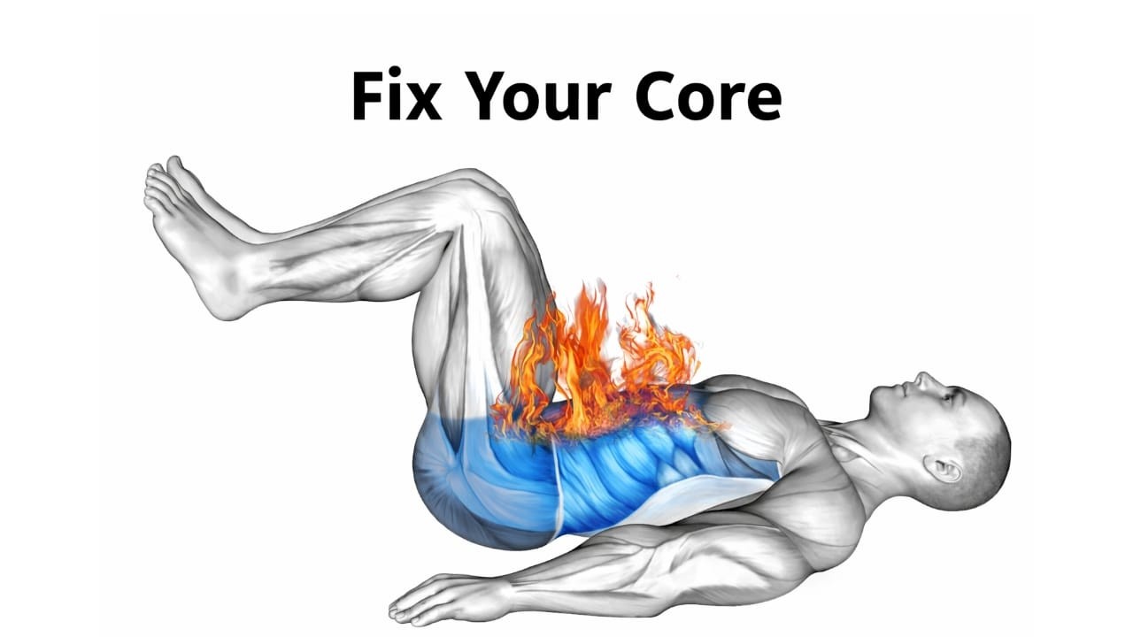 Core Fix 2 Minute Core Fix Workout (Feel the Burn Fast) #healthtips # ...