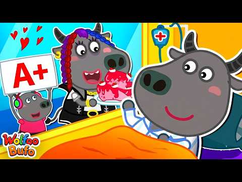 Get Well Soon, Daddy! 🥺❤️When Dad Is Away | Family Story for Kids | Wolfoo and Bufo