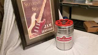 Budweiser Mini Keg Bluetooth Speaker