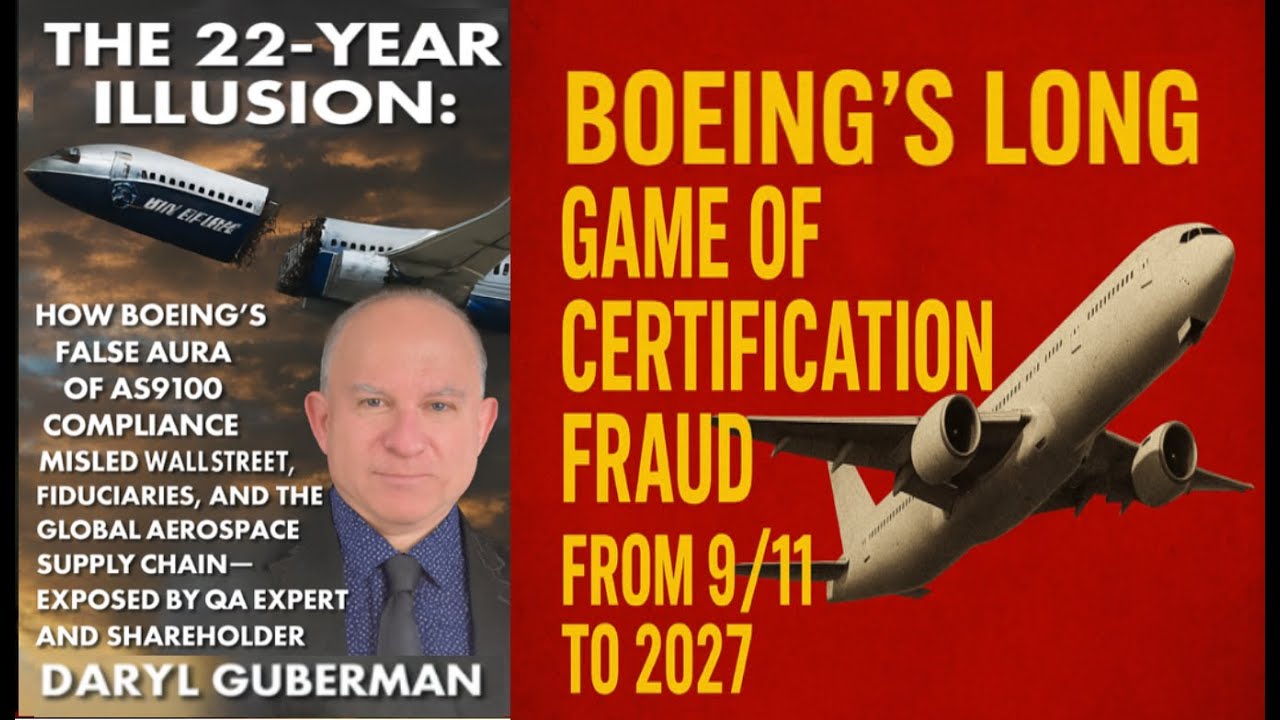 Долгая игра Boeing в мошенничество с сертификацией с 11 сентября по 2027 год и далее...