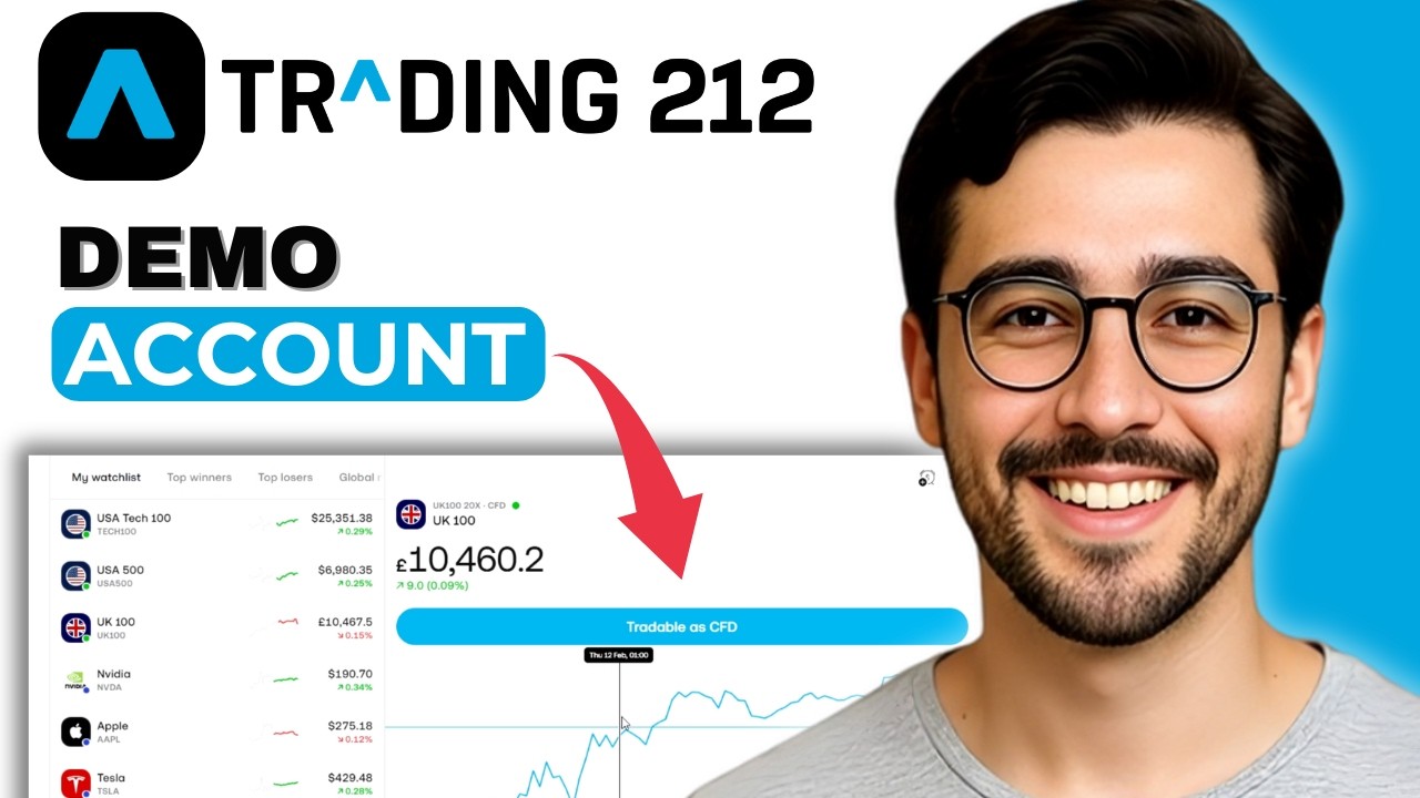 Как перейти на демо-счет на Trading 212 – простое руководство (2026)