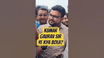 Kumar Gaurav sir, Gagan pratap sir #kumargauravsir #utkarshclasses #gaganpratapsir