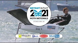 Wetsuit Outlet UK Moth Nationals 2021 - Day 1