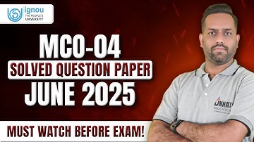 MCO 04 question paper June 2025 Solved | MCO 04 Question Paper – Miss = Fail Risk!