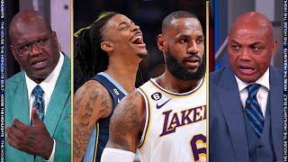 Inside the NBA reacts to Lakers vs Grizzlies Game 1 Highlights | 2023 NBA Playoffs