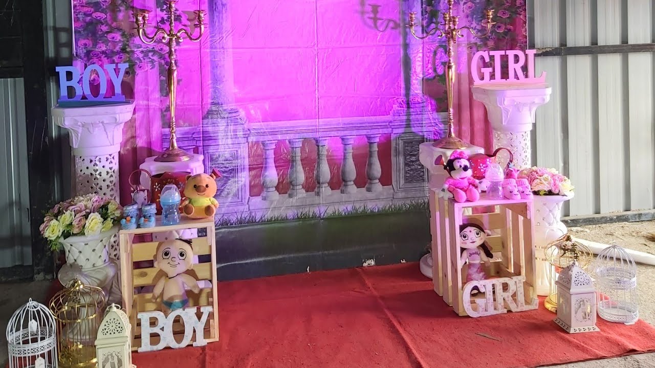 Baby Shower Decoration At Home Pune. Just Rs.3999 Only. YouTube