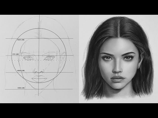 Unveiling the Amazing Secret for Drawing the Perfect Portrait - YouTube