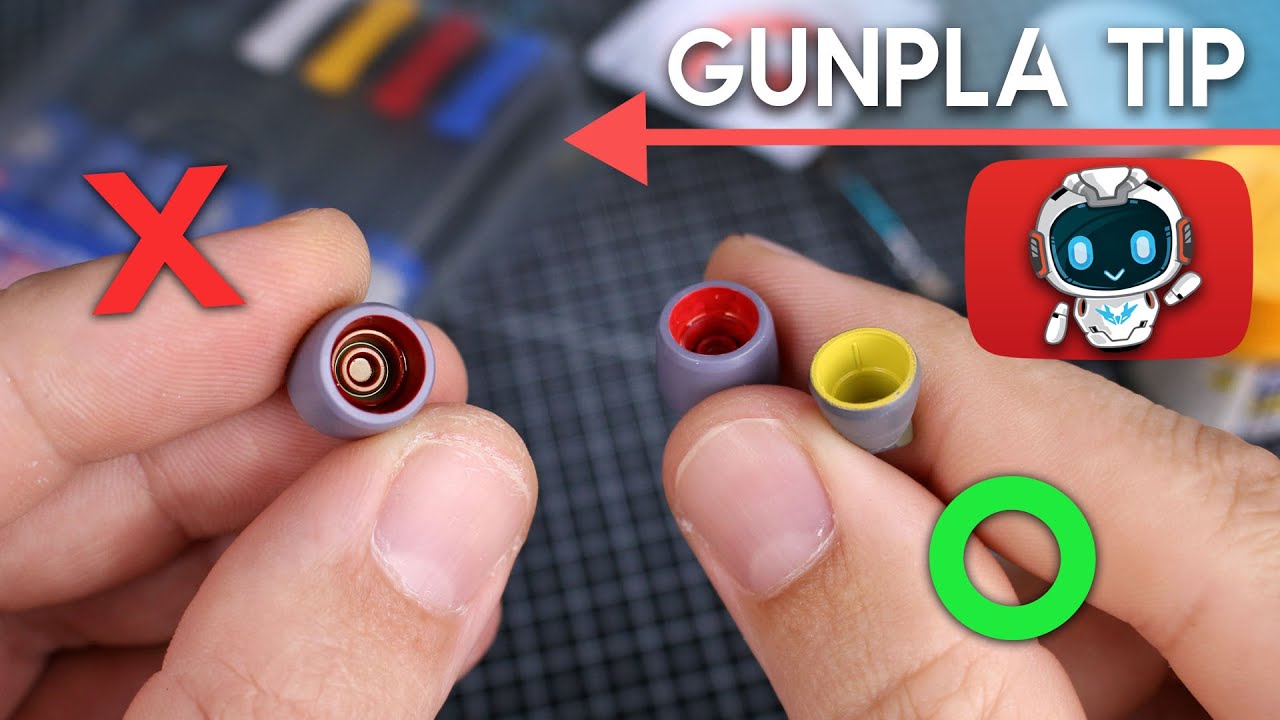 СОВЕТ ОТ GUNPLA: Как покрасить двигатели изнутри. Учебное пособие