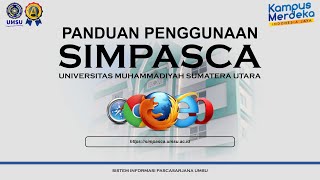 Panduan Dan Tutorial Penggunaan Simpasca