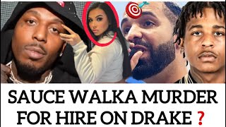 Sauce Walka Threatens Murder For Hire On Drake After Finding Out He Had His BM | YFG Fatso Lacking