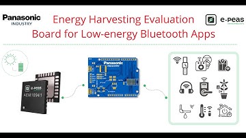 [e-peas] Panasonic integrates e-peas AEM10941 into their Low Energy Module Pan1780