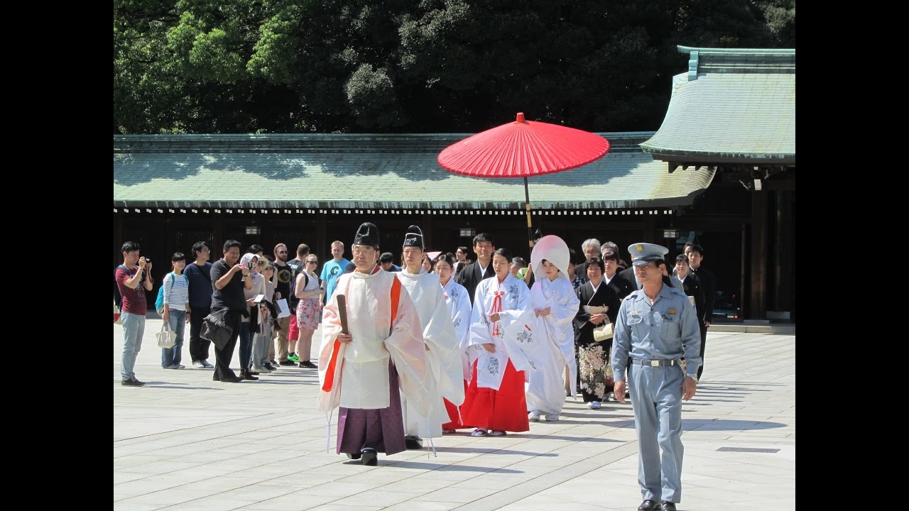 Japanese Wedding 結婚式 Meiji Shrine 明治神宮 Tokyo 東京 Japan 日本 Youtube
