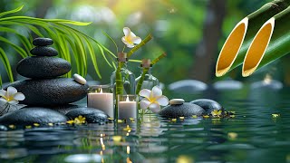 Healing Bamboo Water, Relaxing Music, Nature Sounds, Spa Music