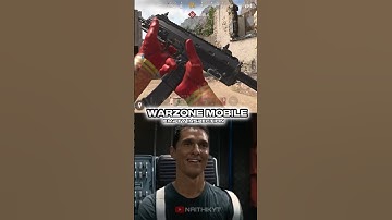 Empty Magazine Inspection In COD Mobile Vs Warzone Mobile 🔥🥶 #codwzm #wzm #shorts #codm #iferg