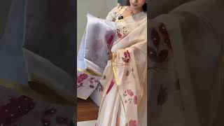 ##Premium erode tissue #saree with floral digital print in allover saree #Price ₹999+ shipping##