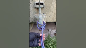 🔥This Knot Could Save Your Life🚨 #shorts #youtubeshorts #camping #knot #diy #youtube
