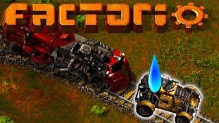 My First Train In Factorio
