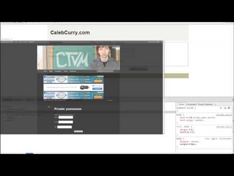 PHP Tutorial 53 - Hacking our Webform