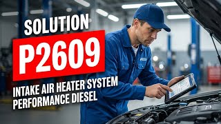 How To Fix P2609 OBD II Error Code - Intake Air Heater System Performance Diesel