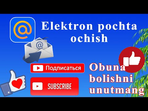 Video: Pochta Qutingizni Qanday Ro'yxatdan O'tkazish Kerak