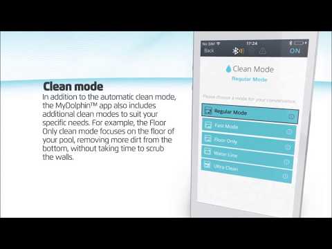 MyDolphin smartphone App for Dolphin pool cleaners
