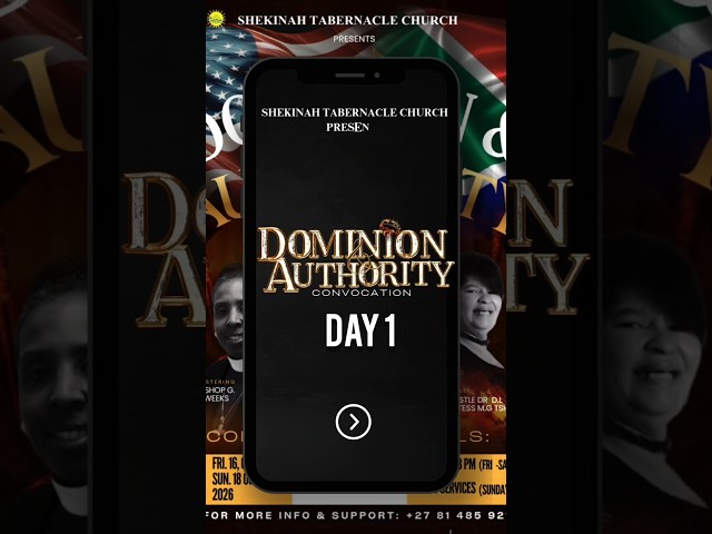 "Get In The Fight" #DominionAndAuthority #Day1Recap #BishopGWeeks #ShekinahTabernacle  #shorts