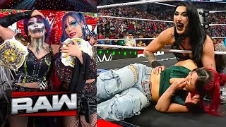 Rhea Ripley LOSES to Asuka After IYO Sky's Mistake at WWE Raw!