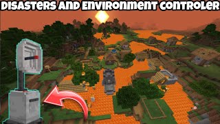 Disaster and Environment controler in Minecraft Pocket edition | Roargaming
