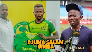 Alichosema Djuma Shabani Baada Ya Kusaini Yanga Miaka Miwili Atoa Ahadi Kuwamaliza Simba