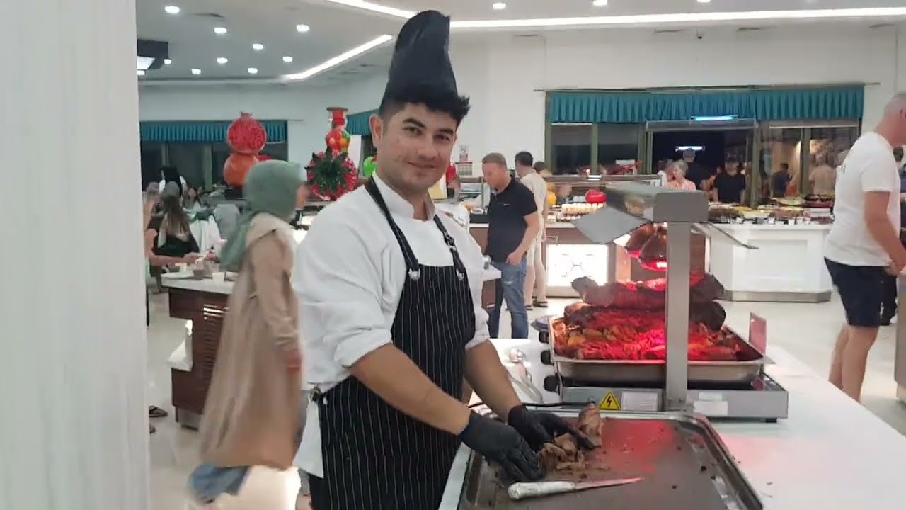 anadolu hotel club didim 2023 dinner abendessen aksam yemeği party 1 kudis