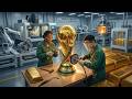 Inside the FIFA World Cup Trophy | How the Iconic Gold Cup Is Crafted (Full Process)