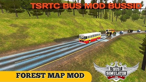 bus simulator Indonesia|forest map mod add|bussid-3.7.1/mobile game play