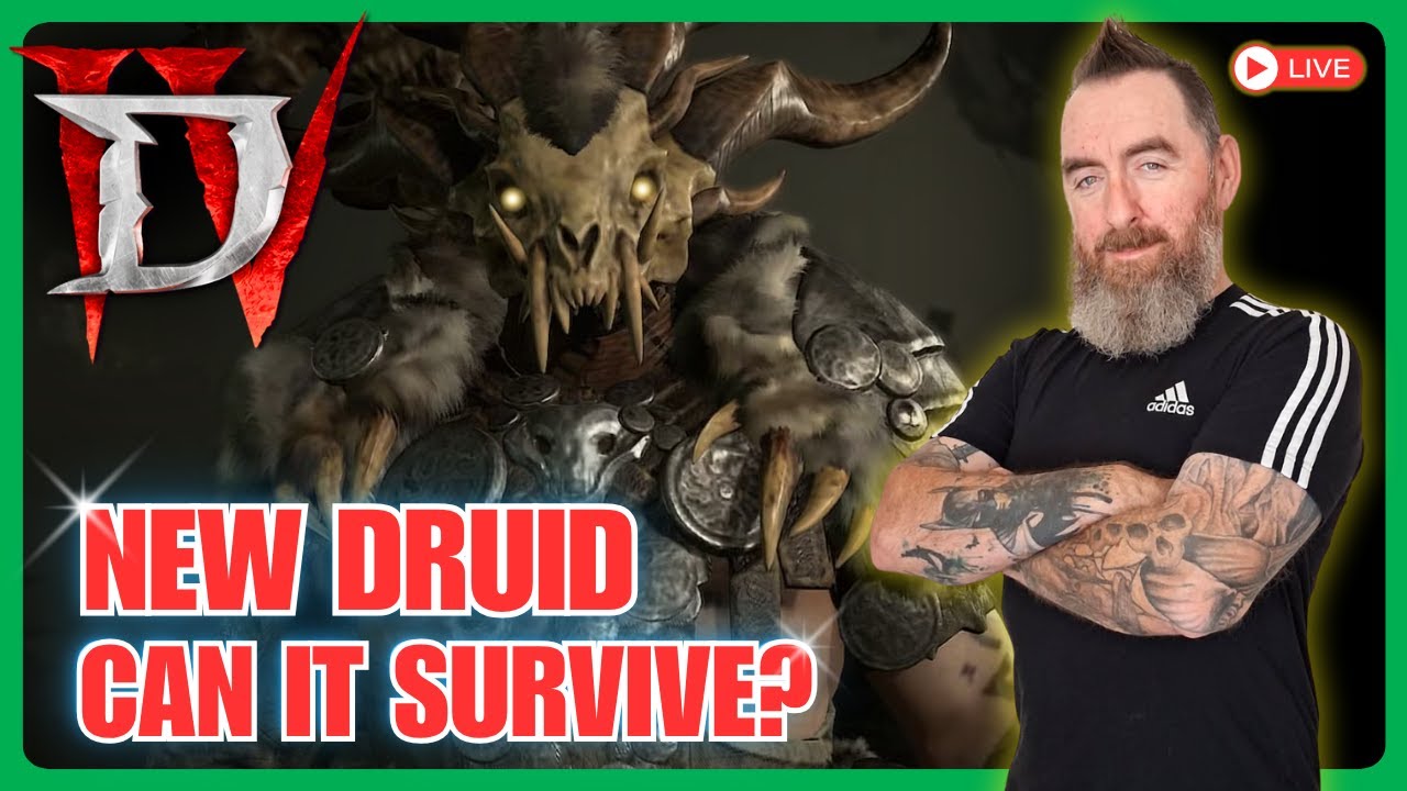 🔴 LIVE | Can Our NEW Druid Survive Torment IV? | Diablo IV