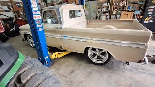 Do y'all like the American Racing Torque Thrust Wheels on my 1966 Chevy C10 or Chevy Rally wheels?