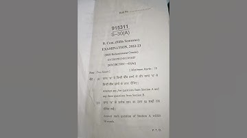 BCOM 5 SEMESTER(2022-23)Present ques paper{ENTREPRENEURSHIP}.    HNBGU