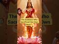 She is the fiercest form of Shakti 🔥 | The Goddess who cut her own head | छिन्नमस्ता रहस्य #shorts