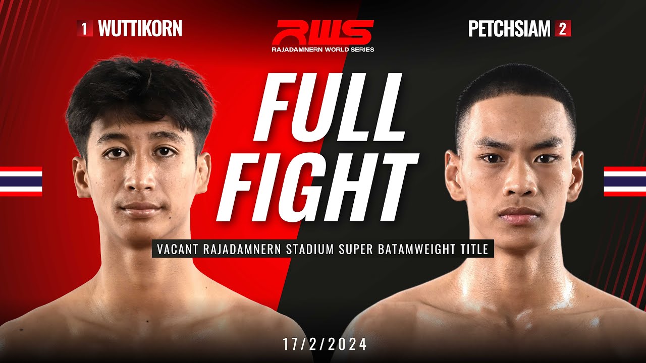 Wittikorn Suannamtankiri vs Petsiam Jor Patreeyakelasiamsurin